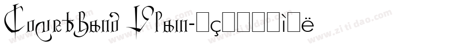 Courthand Plain字体转换